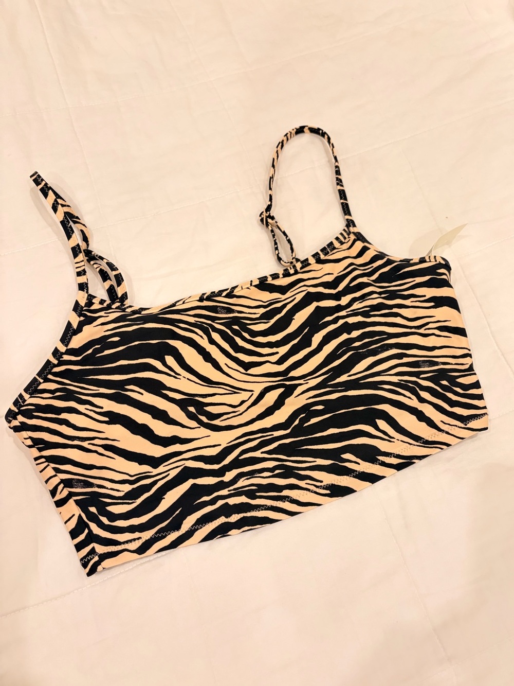 NWT Aerie Scoop Longline Bikini Top